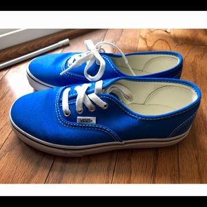 Skydiver blue Vans